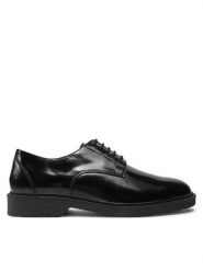 Jack&Jones Półbuty Jfwdax 12270652 Czarny. Czarne eleganckie półbuty Jack&Jones, bez wzorów, ze skóry, bez obcasa, bez zapięcia. Za 279.99 zł.