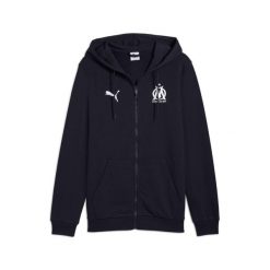 Bluza OM Culture 2025/26. Niebieskie bluzy Puma, bez wzorów, bez kaptura. Za 304.50 zł.