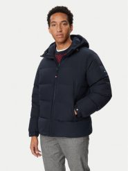 Tommy Hilfiger Kurtka zimowa MW0MW45303 Granatowy Regular Fit. Niebieskie kurtki Tommy Hilfiger, na zimę, l, bez wzorów, z syntetyku, bez kaptura. Za 1,499.00 zł.