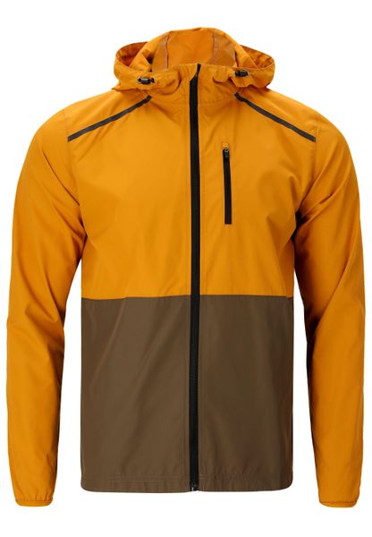 Kurtka do biegania męska Endurance Hugoee. Brązowe kurtki Endurance, m, bez wzorów, z materiału, bez kaptura. Za 269.99 zł.