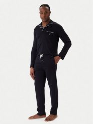 Polo Ralph Lauren Piżama 714950586011 Granatowy Regular Fit. Niebieskie piżamy Polo Ralph Lauren, m, bez wzorów, z bawełny, bez ramiączek. Za 819.99 zł.