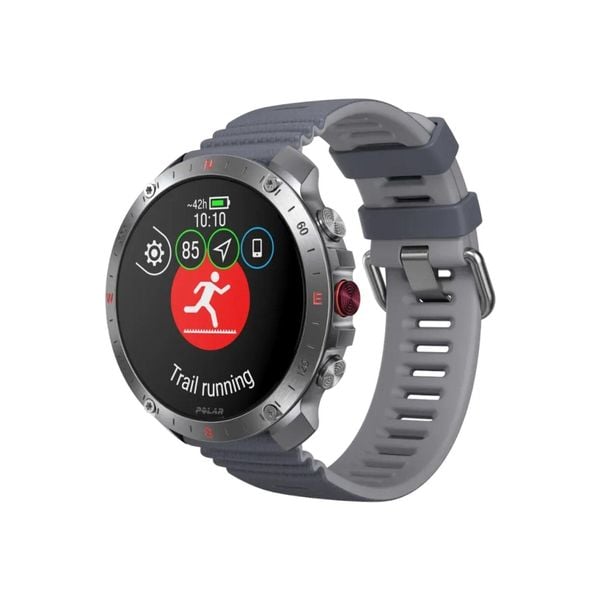 Zegarek podłączony Polar Grit X2 Pro. Szare, cyfrowe zegarki Polar, plastikowe. Za 3,713.00 zł.