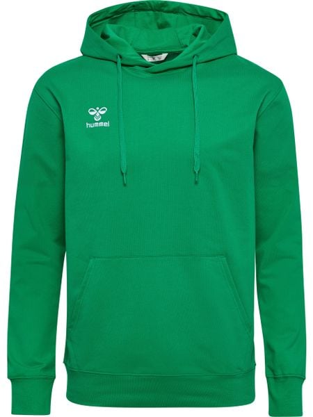 Bluza z kapturem Hummel Go 2.0. Niebieskie bluzy z kapturem Hummel, m, bez wzorów, z bawełny, z kapturem. Za 233.50 zł.