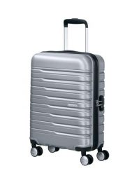 Walizka podróżna American Tourister Flashline Spinner 34. Szare walizki American Tourister, bez wzorów, z materiału, średnie. Za 464.30 zł.