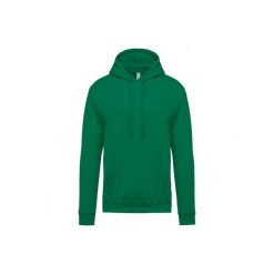 Bluza z kapturem Kariban. Zielone bluzy KARIBAN, m, bez wzorów, z materiału, z kapturem. Za 175.00 zł.