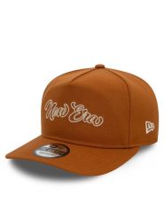New Era Czapka z daszkiem Chain Stitch Golfer 60580852 Brązowy. Brązowe czapki z daszkiem New Era, bez wzorów, z materiału. Za 109.99 zł.
