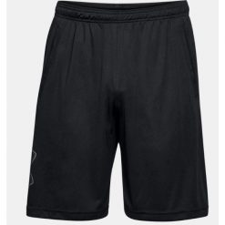 Spodenki sportowe męskie Under Armour Tech Graphic Short. Czarne krótkie spodenki sportowe Under Armour, m, bez wzorów. Za 131.00 zł.