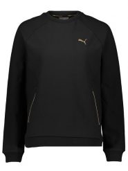 Puma Bluza "V-Gold" w kolorze czarnym rozmiar: L. Czarne bluzy Puma, l, bez wzorów, bez kaptura. Za 170.87 zł.