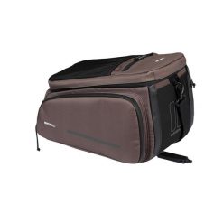 Torba na bagażnik Move MIK, brązowa. Brązowe torby na ramię BASIL, bez wzorów, z poliesteru, na ramię, bez dodatków. Za 432.95 zł.