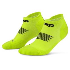 Męskie skarpety kompresyjne do biegania stopki sportowe Core Run. Zielone skarpety CEP, bez wzorów, z elastanu. Za 69.00 zł.