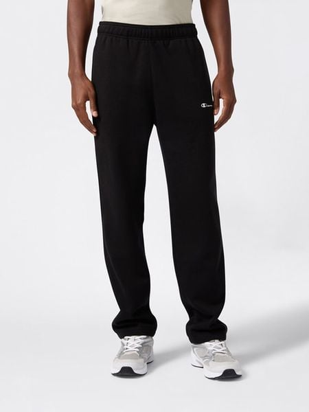 Champion Spodnie dresowe w kolorze czarnym rozmiar: M. Czarne spodnie treningowe długie Champion, m, bez wzorów, z bawełny. Za 117.73 zł.