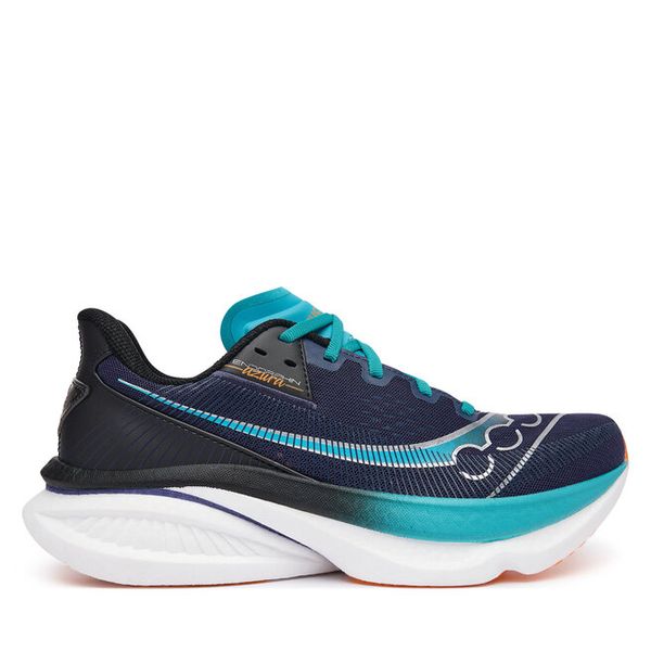 Buty do biegania Saucony. Niebieskie buty do biegania Saucony, w ażurowe wzory, bez zapięcia, do biegania. Za 699.99 zł.