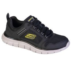 Buty sportowe Sneakersy męskie, Skechers Track-Knockhill. Czarne buty sportowe casual Skechers, bez wzorów, bez zapięcia. Za 299.99 zł.