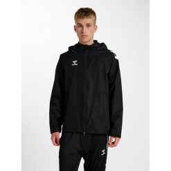 Kurtka wodoodporna Hummel Lead 2.0. Czarne kurtki Hummel, bez wzorów, bez kaptura. Za 340.50 zł.