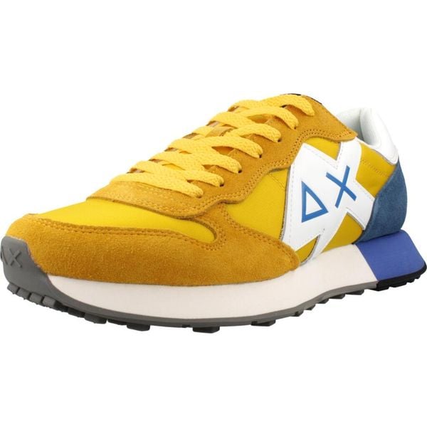 Buty SUN68 DEPORTIVA JAKI Żółty. Żółte buty turystyczne SUN68, bez wzorów, ze skóry, bez zapięcia, trekkingowe. Za 338.99 zł.
