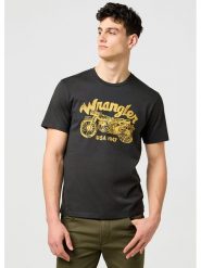 Wrangler Koszulka w kolorze czarnym rozmiar: XXL. Czarne bezrękawniki Wrangler, xxl, bez wzorów, z bawełny, bez kołnierzyka, bez ramiączek. Za 109.95 zł.
