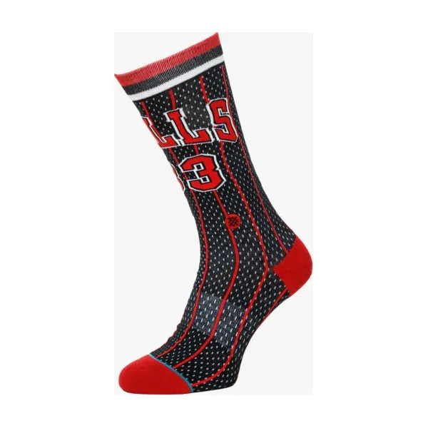 Stance Skarpety Bulls 96 Hwc , czarny, rozmiar L. Czarne skarpetki sportowe Stance, bez wzorów, z bawełny. W wyprzedaży za 49.99 zł.