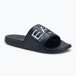 Klapki EA7 Emporio Armani Water Sports Visibility. Niebieskie klapki EA7 Emporio Armani, z materiału. Za 159.99 zł.