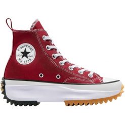 Sneakers Converse Run Star Hike. Czerwone buty do biegania Converse, bez wzorów, bez zapięcia, na fitness i siłownię. Za 690.00 zł.