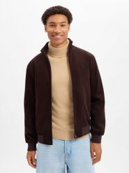 Fred Perry kurtka typu blouson Mężczyźni Sztruks brązowy, L. Brązowe kurtki Fred Perry, l, bez wzorów, ze sztruksu, bez kaptura. Za 1,399.95 zł.