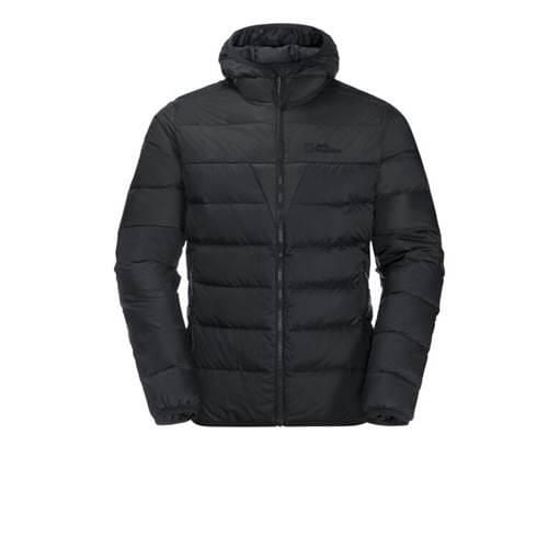 Kurtka uniwersalna męska Jack Wolfskin 12066126350. Czarne kurtki Jack Wolfskin, l, bez wzorów, z puchu, z kapturem. Za 943.00 zł.