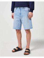 WRANGLER MĘSKIE SZORTY JEANSOWE FRONTIER SHORT WEST 112350822 W16W017961. Szorty Wrangler, m, bez wzorów, z jeansu. Za 169.99 zł.