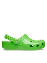 Crocs Klapki Classic Neon Hl Clog 209683 Zielony. Zielone klapki Crocs, z tworzywa sztucznego. Za 139.99 zł.