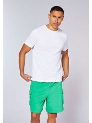 Chiemsee Koszulka w kolorze białym rozmiar: M. Białe bezrękawniki Chiemsee, m, bez wzorów, z bawełny, bez kołnierzyka, bez ramiączek. Za 56.93 zł.