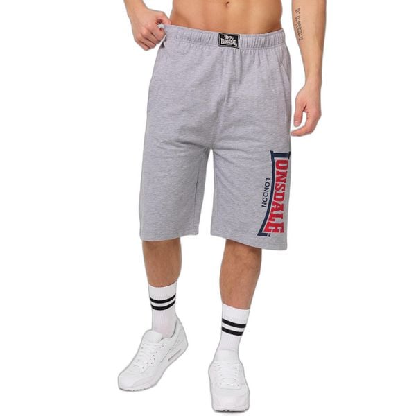 Krótka Lonsdale Logo Jam. Szare szorty Lonsdale, m, bez wzorów, sportowe. Za 170.00 zł.
