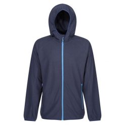 Bluza Polarowa Męska Pełen Suwak. Niebieskie bluzy z kapturem Regatta, na zimę, m, bez wzorów, z materiału, z kapturem. Za 111.99 zł.
