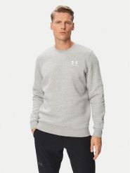 Under Armour Bluza Ua Essential 1374250 Szary jasny Loose Fit. Szare bluzy bez kaptura Under Armour, m, bez wzorów, z bawełny, bez kaptura. Za 249.99 zł.