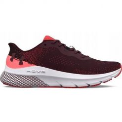 Buty treningowe męskie Under Armour Hovr Turbulence 2. Czerwone buty treningowe Under Armour, bez wzorów, z materiału, do biegania. Za 301.99 zł.