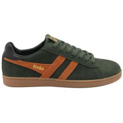 Sneakersy Gola Equipe II. Zielone buty sportowe casual Gola, bez wzorów, bez zapięcia. Za 383.00 zł.