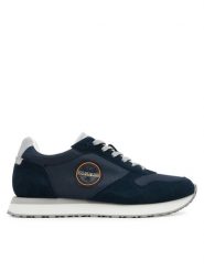 Napapijri Sneakersy Nova NP0A4IQL Granatowy. Niebieskie buty sportowe casual Napapijri, bez wzorów, z materiału, bez zapięcia. Za 399.99 zł.