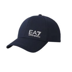Czapka z daszkiem EA7 Emporio Armani TrainCore IdentityLogo armani blue/white. Niebieskie czapki z daszkiem Emporio Armani Connected, bez wzorów, z bawełny. Za 179.99 zł.