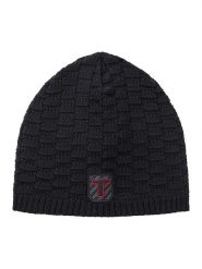 Timezone Czapka w kolorze czarnym rozmiar: onesize. Czarne czapki zimowe Timezone, bez wzorów, ze splotem. Za 34.99 zł.