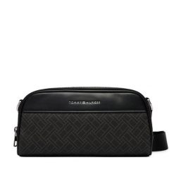 Saszetka Tommy Hilfiger. Czarne torby na ramię Tommy Hilfiger, bez wzorów, małe, bez dodatków. Za 409.99 zł.