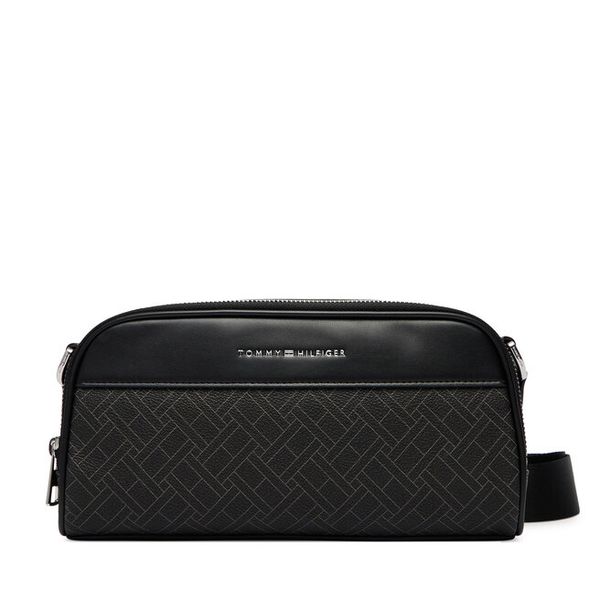 Saszetka Tommy Hilfiger. Czarne saszetki i nerki Tommy Hilfiger, bez wzorów. Za 409.99 zł.