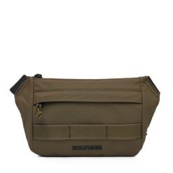 Saszetka nerka Tommy Hilfiger. Zielone saszetki i nerki Tommy Hilfiger, bez wzorów. Za 239.99 zł.