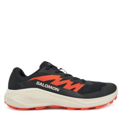 Buty do biegania Salomon. Czarne buty do biegania Salomon, bez wzorów, bez zapięcia, do biegania. Za 319.99 zł.