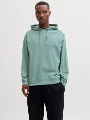 Jack & Jones Bluza "College" w kolorze turkusowym rozmiar: XXL. Niebieskie bluzy Jack & Jones, xxl, bez wzorów, z kapturem. Za 87.81 zł.