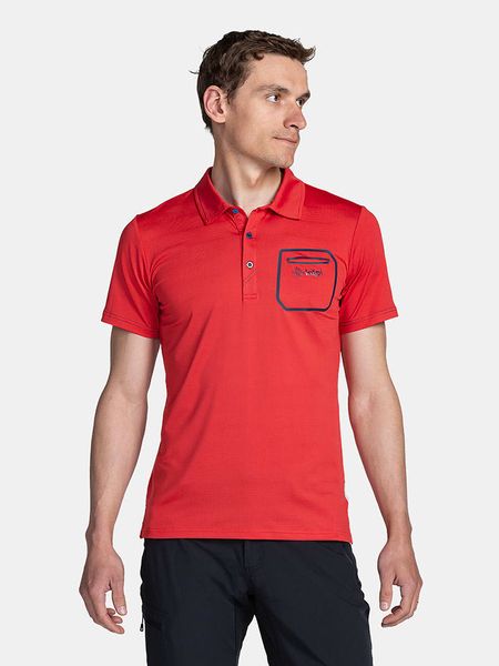 Kilpi Koszulka funkcyjna w kolorze czerwonym rozmiar: XL. Czerwone t-shirty sportowe Kilpi, bez wzorów, z materiału, bez ramiączek, outdoorowe. Za 135.49 zł.