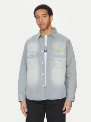 HUGO Koszula jeansowa Ebolt 50539045 Niebieski Oversize. Niebieskie koszule Hugo, m, bez wzorów, z bawełny, bez kołnierzyka, bez ramiączek. Za 419.99 zł.