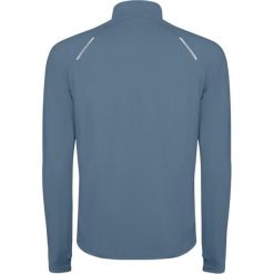 Bluza Męska Krótki Suwak Z Długim Rękawem Estambul. Niebieskie bluzy ROLY, m, bez wzorów, bez kaptura. Za 90.99 zł.