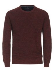 CASAMODA Sweter w kolorze czerwonym rozmiar: XXL. Czerwone swetry nierozpinane CASAMODA, xxl, bez wzorów, bez kołnierzyka, bez ramiączek. Za 106.13 zł.