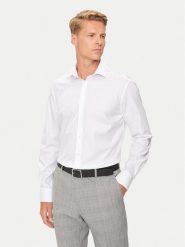 Pierre Cardin Koszula C6 11004.0301 Biały Regular Fit. Białe koszule Pierre Cardin, m, bez wzorów, z bawełny, bez kołnierzyka, bez ramiączek. Za 169.99 zł.