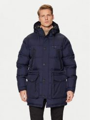 Aeronautica Militare Kurtka zimowa 242AB2192CT3375 Granatowy Regular Fit. Niebieskie kurtki Aeronautica Militare, na zimę, m, bez wzorów, z syntetyku, bez kaptura. Za 1,229.00 zł.