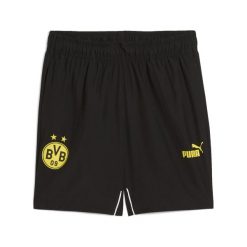 Męskie szorty Borussia Dortmund ftblARCHIVE PUMA Black Faster Yellow. Czarne krótkie spodenki sportowe Puma, m, z aplikacjami. Za 241.50 zł.