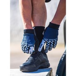 Rękawiczki rowerowe Northwave Air Lf Full Finger Glove. Niebieskie rękawiczki Northwave, bez wzorów. Za 90.00 zł.
