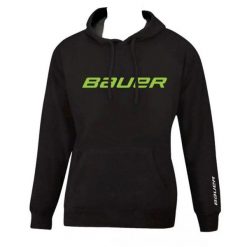Męska Bluza Z Kapturem Core. Czarne bluzy z kapturem Bauer, m, bez wzorów, z bawełny, z kapturem. Za 335.99 zł.